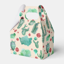 cactus and ladybug pattern - beige background