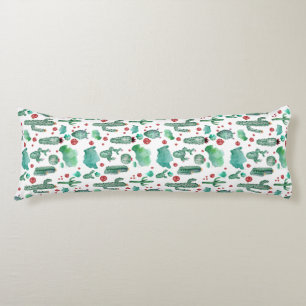cactus and ladybug pattern - body cushion