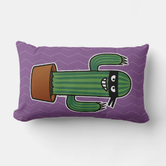 Cactus bandido ninja masked sneaky bandit lumbar cushion