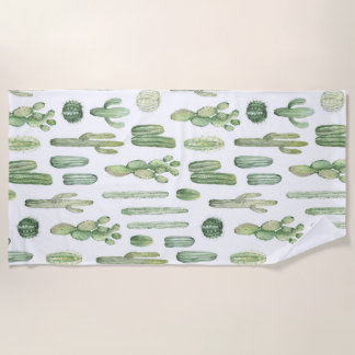 Cactus Beach Towel