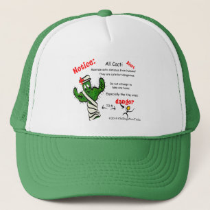 Cactus Beware of Humans! Trucker Hat