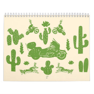 Cactus Bikes Aand Wolfs Calendar