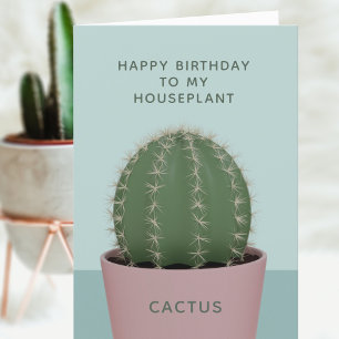Cactus Birthday Card