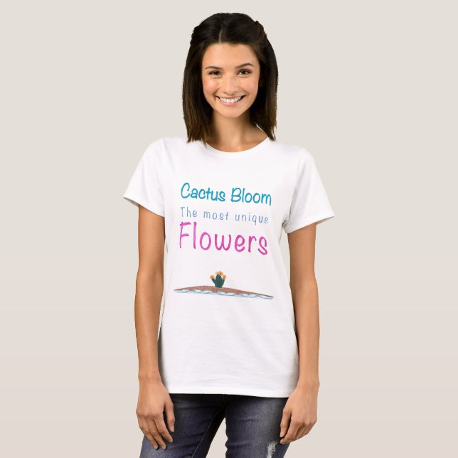 Cactus Bloom T-Shirt (Front Full)