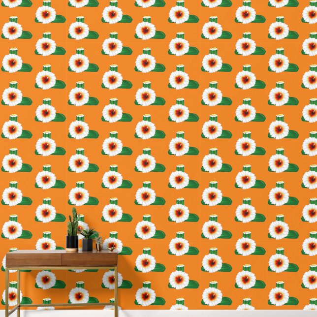 Cactus Blossom Wallpaper (Hallway)