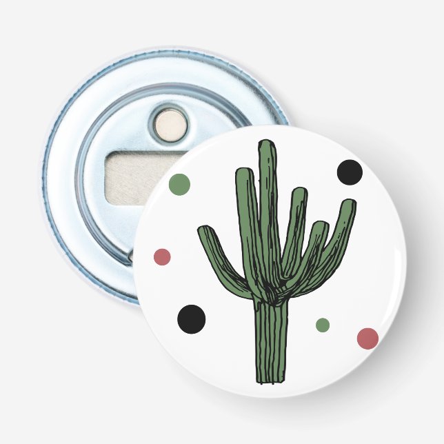 Cactus Bottle Opener (Front)