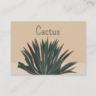 Cactus Cacti Succulent Cactus  Business Card