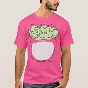 Cactus Cacti Succulent Succulents Succa Continuous T-Shirt