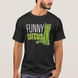 Cactus Cat Mum T-Shirt