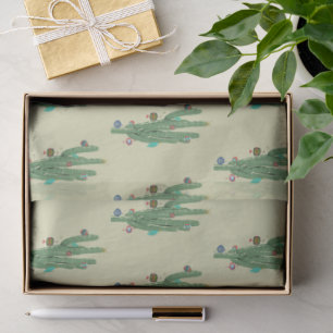 Cactus Christmas Tree Tissue Paper