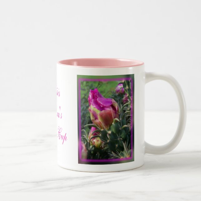 Cactus Cup-customise Two-Tone Coffee Mug (Right)