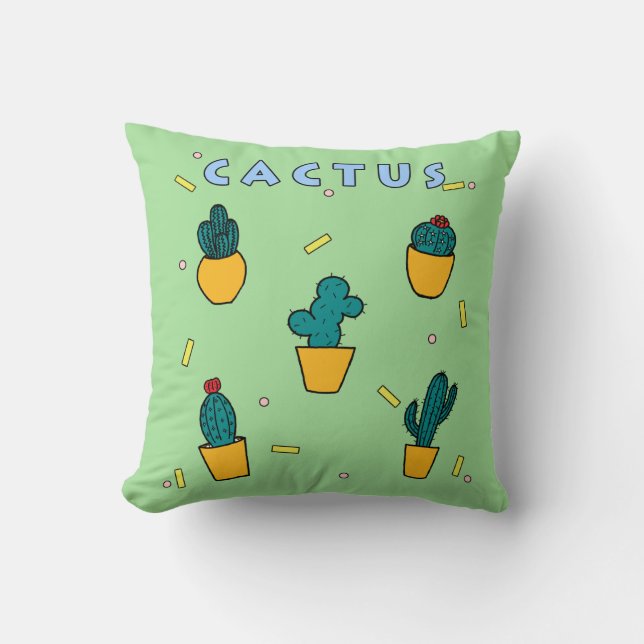 Cactus Cushion (Front)