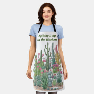 Cactus Desert Apron