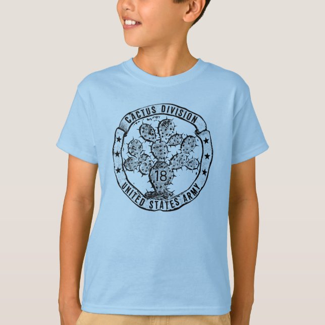 Cactus Division Vintage Emblem T-Shirt (Front)