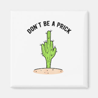 Cactus dont be a prick magnet