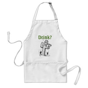 Cactus Drink Standard Apron