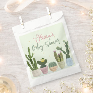 Cactus Fiesta Baby Shower Favour Bags