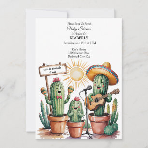 Cactus Fiesta Invitation
