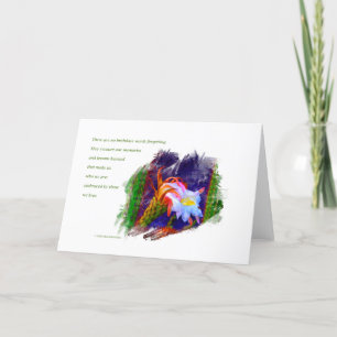 “Cactus Flower At Sunset #105” / "Birthdays Ar Card