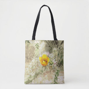 Cactus Flower Tote Bag