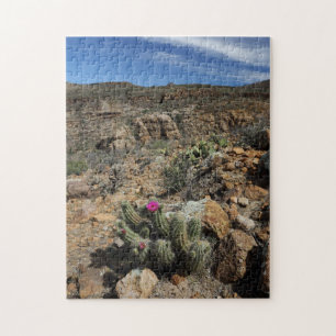 Cactus Flowering Jigsaw Puzzle