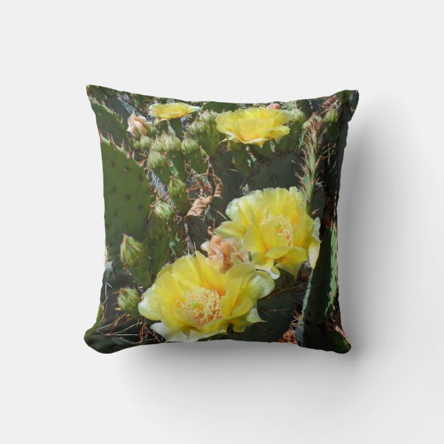 Cactus Flowers Cushion (Front)