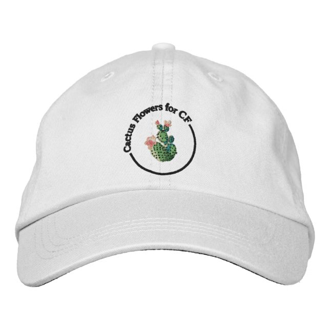 Cactus Flowers for CF Embroidered cap (Front)