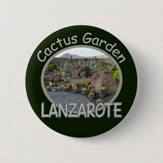 Cactus Garden button (Front)