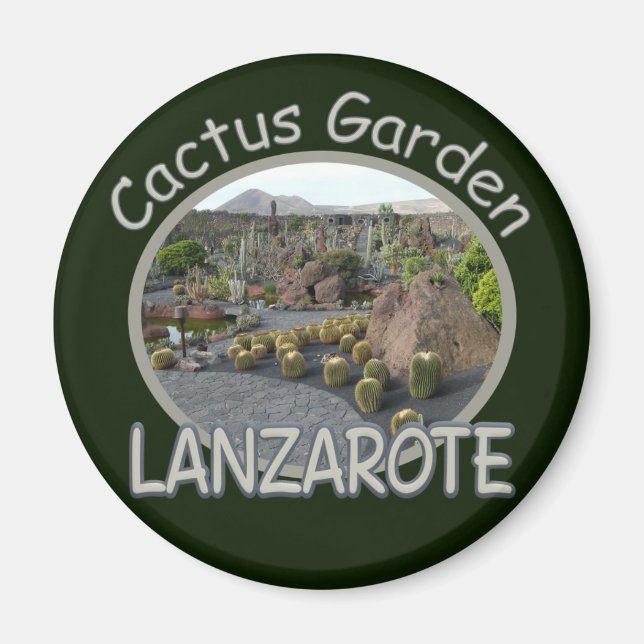Cactus Garden magnet (Front)