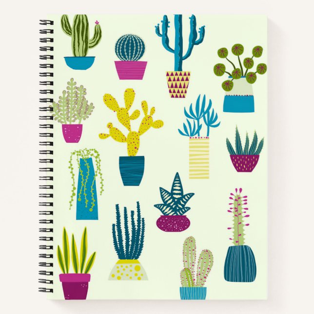 Cactus Garden Notebook (Front)