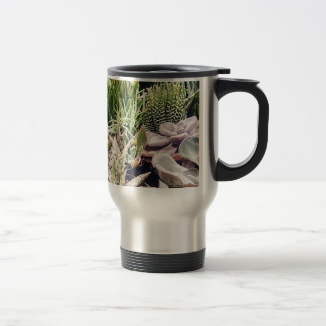 Cactus Garden Travel Mug (Right)