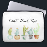 Cactus Garden | Watercolor Laptop Sleeve<br><div class="desc">By Redefined Designs</div>