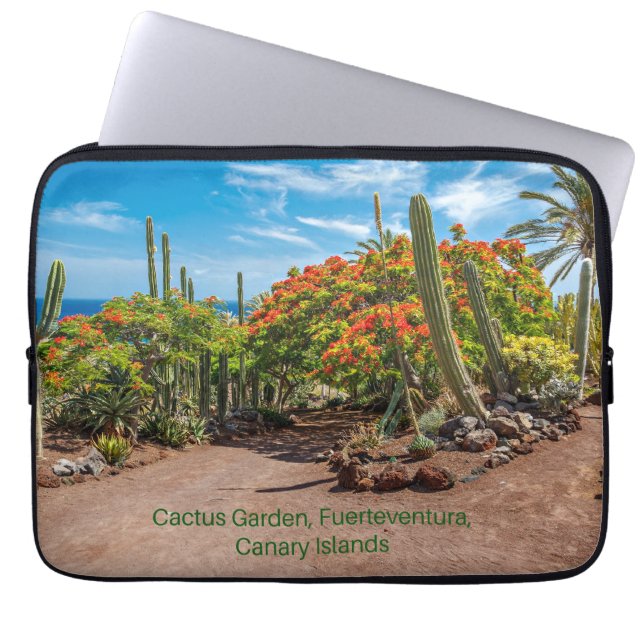 Cactus Garen, Fuerteventura, Canary Islands, Laptop Sleeve (Front)