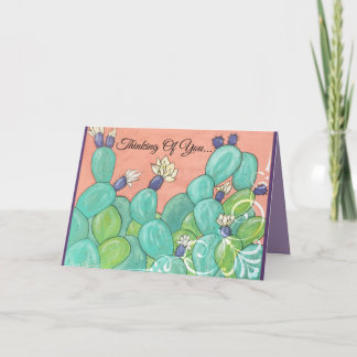 Cactus Greeting Card