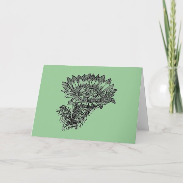 Cactus Greeting Card (Front)