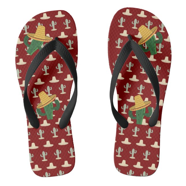 Cactus Hat Jandals (Footbed)