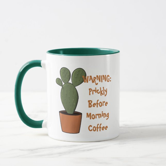 Cactus Humor Mug (Left)