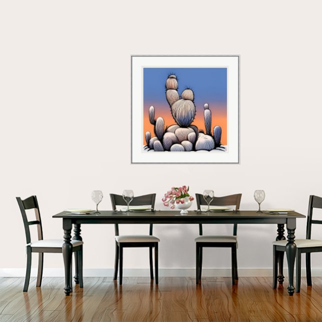 Cactus II - Art Print (Cactus II.
Artist: Roger Smith)