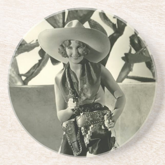 Cactus Kate Coaster (Front)