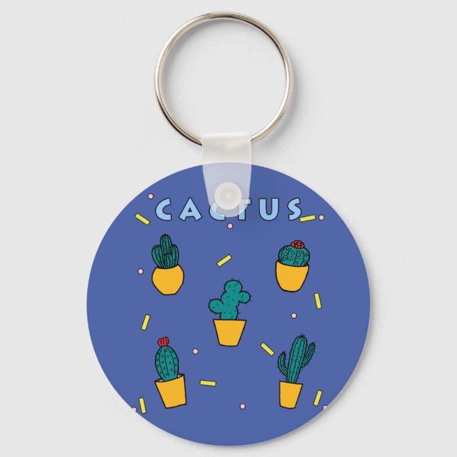 Cactus Key Ring (Front)