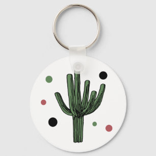 Cactus Key Ring