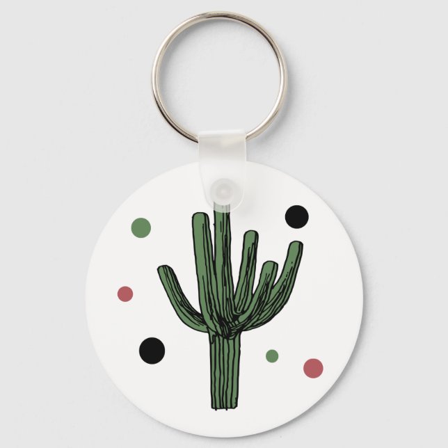 Cactus Key Ring (Front)