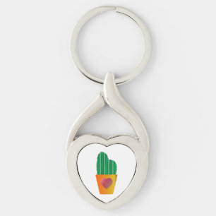 Cactus Key Ring