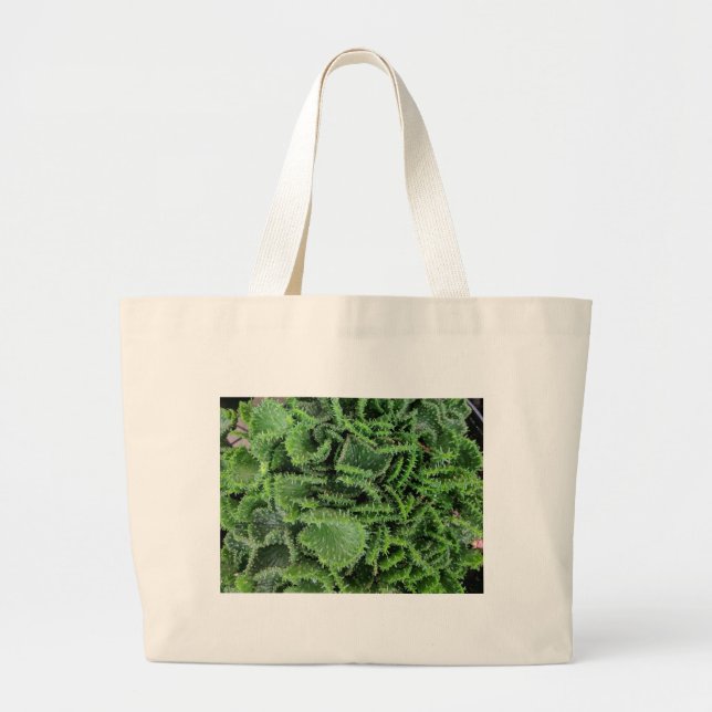 Cactus Large Tote Bag (Front)