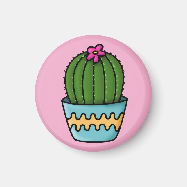 Cactus Line Magnet (Front)