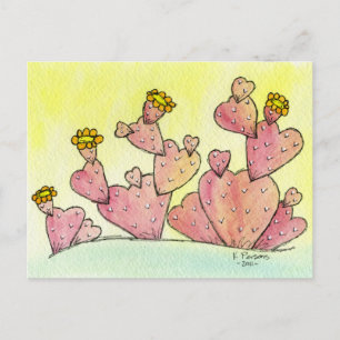 Cactus Love Postcard
