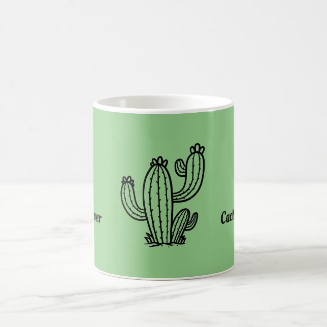 Cactus Lover Coffee Mug (Center)