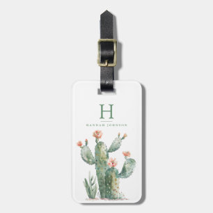 Cactus Luggage Tags