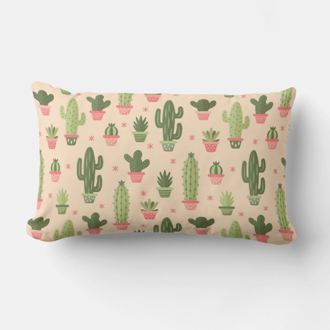 Cactus Lumbar Cushion (Front)