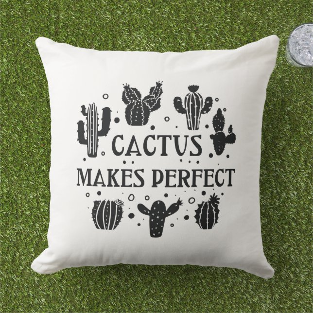 Cactus Makes Perfect Cushion (Grass)
